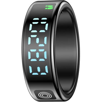 INF Smart Ring: Ihr ultimativer Gesundheits- und Fitness-Tracker Schwarz 10 INF Smart Ring: Ihr ultimativer Gesundheits- und Fitness-Tracker Schwarz 10