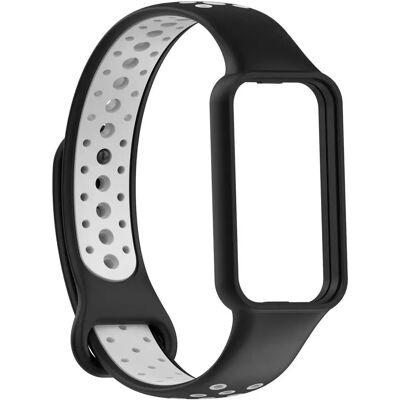 INF Kompatibel mit Redmi Band2 Sport Armband in Schwarz-Grau TPU Material, Atmungsaktiv und Flexibel INF Kompatibel mit Redmi Band2 Sport Armband in Schwarz-Grau TPU Material, Atmungsaktiv und Flexibel