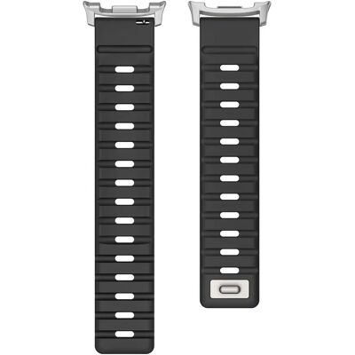 INF Kompatibel mit Samsung Galaxy Watch8 Armband - Norman Magnetisches Silikonarmband mit 316 Edelstahlverschluss, Komfortabel Schwarz INF Kompatibel mit Samsung Galaxy Watch8 Armband - Norman Magnetisches Silikonarmband mit 316 Edelstahlverschluss, Komfortabel Schwarz