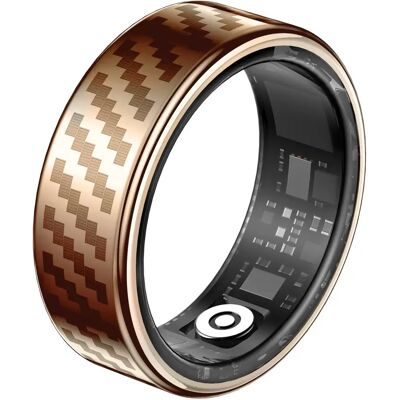INF RWFIT Smart Ring: 50M Wasserdicht, Herzfrequenz-, Schlafüberwachung, Fitness-Tracker Roségold 10 INF RWFIT Smart Ring: 50M Wasserdicht, Herzfrequenz-, Schlafüberwachung, Fitness-Tracker Roségold 10