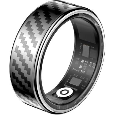 INF RWFIT Smart Ring: 50M Wasserdicht, Herzfrequenz-, Schlafüberwachung, Fitness-Tracker Silber 10 INF RWFIT Smart Ring: 50M Wasserdicht, Herzfrequenz-, Schlafüberwachung, Fitness-Tracker Silber 10