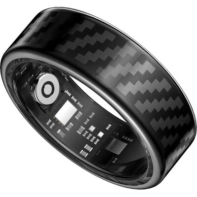 INF RWFIT Smart Ring: 50M Wasserdicht, Herzfrequenz-, Schlafüberwachung, Fitness-Tracker Schwarz 9 INF RWFIT Smart Ring: 50M Wasserdicht, Herzfrequenz-, Schlafüberwachung, Fitness-Tracker Schwarz 9