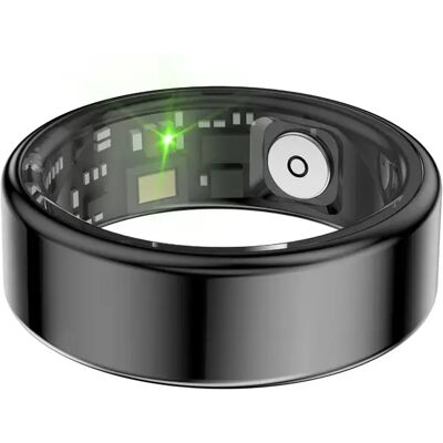 INF Smart Ring: 30 Tage Standby, IP68 Wasserdicht, Herzfrequenz-, Blutsauerstoff- & Schlafüberwachung Schwarz 12 INF Smart Ring: 30 Tage Standby, IP68 Wasserdicht, Herzfrequenz-, Blutsauerstoff- & Schlafüberwachung Schwarz 12