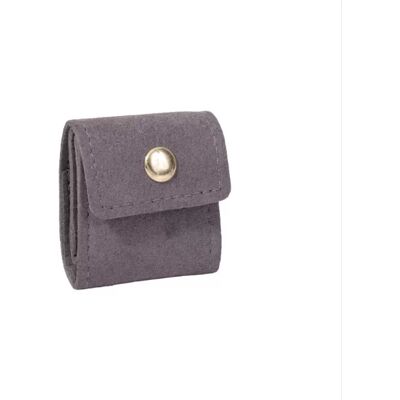 INF Tragbarer Reise Schmuck Organizer Tasche - Kompaktes Schmuckkästchen aus PU-Leder mit Fächern Grau INF Tragbarer Reise Schmuck Organizer Tasche - Kompaktes Schmuckkästchen aus PU-Leder mit Fächern Grau