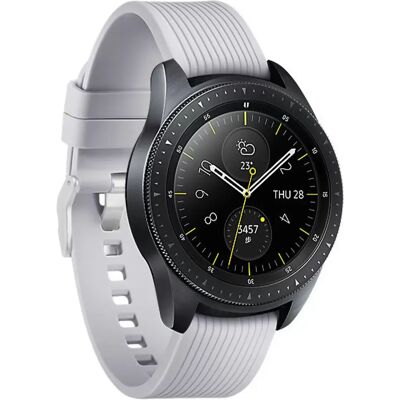 INF Armband für Samsung GalaxyWatch 42mm SM-R810/SM-R815 Silikon grau S INF Armband für Samsung GalaxyWatch 42mm SM-R810/SM-R815 Silikon grau S