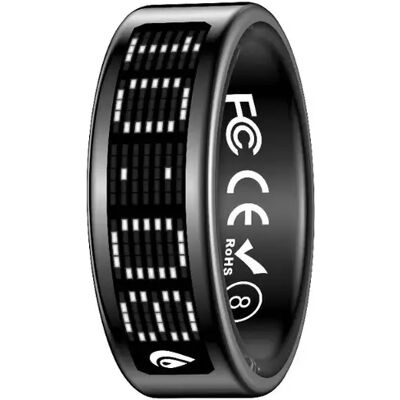 INF Smart Ring mit Display und Ladeetui – Fitness & Gesundheit verfolgen Schwarz 14 INF Smart Ring mit Display und Ladeetui – Fitness & Gesundheit verfolgen Schwarz 14