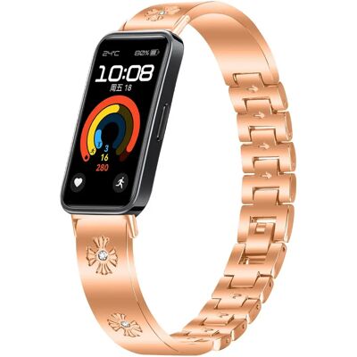 INF Daisy-Halbarmreif-Armband kompatibel mit Huawei Band 11 und 11 Pro - Zinklegierung Mode-Ersatzarmband Roségold INF Daisy-Halbarmreif-Armband kompatibel mit Huawei Band 11 und 11 Pro - Zinklegierung Mode-Ersatzarmband Roségold