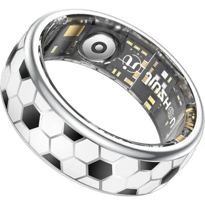 INF Multifunktionaler Smart Ring – Touchscreen SpO2- und Herzfrequenz-Tracker, IP68+5AMT wasserdicht, Ladeetui, kompatibel mit 10 INF Multifunktionaler Smart Ring – Touchscreen SpO2- und Herzfrequenz-Tracker, IP68+5AMT wasserdicht, Ladeetui, kompatibel mit 10