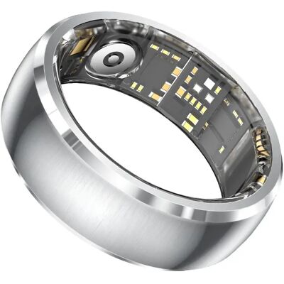 INF Multifunktionaler Smart Ring – Edelstahl Touchscreen, IP68+5ATM Wasserdicht, Gestensteuerung, Ladeetui, kompatibel mit Silber 12 INF Multifunktionaler Smart Ring – Edelstahl Touchscreen, IP68+5ATM Wasserdicht, Gestensteuerung, Ladeetui, kompatibel mit Silber 12