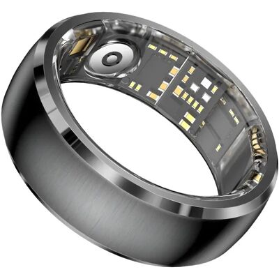 INF Multifunktionaler Smart Ring – Edelstahl Touchscreen, IP68+5ATM Wasserdicht, Gestensteuerung, Ladeetui, kompatibel mit Schwarz 12 INF Multifunktionaler Smart Ring – Edelstahl Touchscreen, IP68+5ATM Wasserdicht, Gestensteuerung, Ladeetui, kompatibel mit Schwarz 12