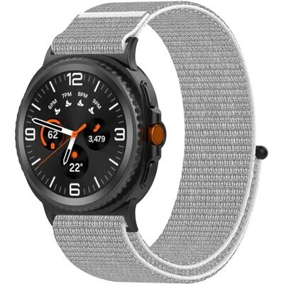 INF Bequemes gewebtes Armband für Samsung Galaxy Watch8/Classic Grau INF Bequemes gewebtes Armband für Samsung Galaxy Watch8/Classic Grau