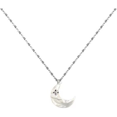 INF S925 Silber Halskette Mond INF S925 Silber Halskette Mond