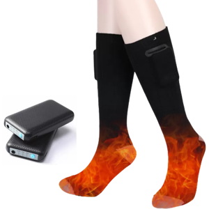 INF Heizsocken 4000mAh Schwarz - Heizsocken INF Heizsocken 4000mAh Schwarz - Heizsocken