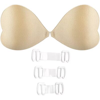 INF Herzförmiger Klebe-BH L Beige INF Herzförmiger Klebe-BH L Beige