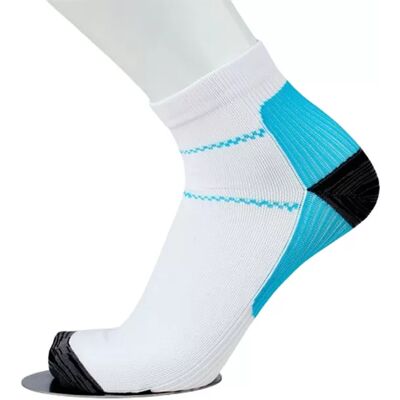 INF Kompressionssocken für Damen & Herren, Rutschfeste Sportsocken (5 Paar) S Blau + Weiß INF Kompressionssocken für Damen & Herren, Rutschfeste Sportsocken (5 Paar) S Blau + Weiß