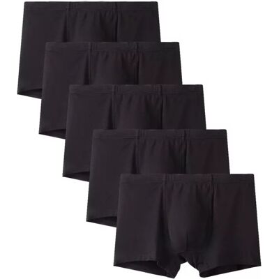 INF Bambus Herren-Unterwäsche 5er-Pack schwarz - M INF Bambus Herren-Unterwäsche 5er-Pack schwarz - M