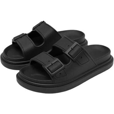 INF Bequeme weiße EVA-Hausschuhe Schwarz 39-40 INF Bequeme weiße EVA-Hausschuhe Schwarz 39-40