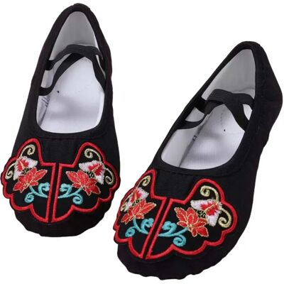 INF Ethnische Tanzschuhe mit mittelhohem Absatz - Traditionelle Volkstanzschuhe 40 INF Ethnische Tanzschuhe mit mittelhohem Absatz - Traditionelle Volkstanzschuhe 40