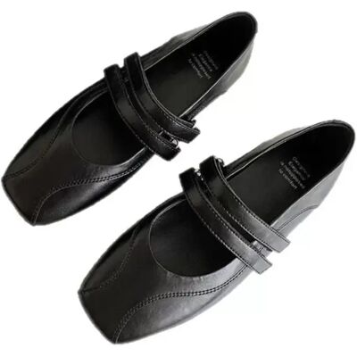 INF Retro Square Toe Mary Jane Ballerinas – Bequeme & Vielseitige Schuhe 39 INF Retro Square Toe Mary Jane Ballerinas – Bequeme & Vielseitige Schuhe 39
