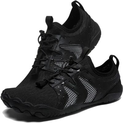 INF Fünf-Zehen Strandschuhe für Paare - Gummi und Mesh Wasserschuhe mit rutschfester Sohle und elastischem Riemen 42 INF Fünf-Zehen Strandschuhe für Paare - Gummi und Mesh Wasserschuhe mit rutschfester Sohle und elastischem Riemen 42