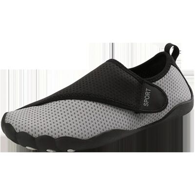 INF Strand-Wasserschuhe – leichte Gummi- und Lycra-Schuhe mit schneller Entwässerung und rutschfester Sohle zum Watten, 40 INF Strand-Wasserschuhe – leichte Gummi- und Lycra-Schuhe mit schneller Entwässerung und rutschfester Sohle zum Watten, 40