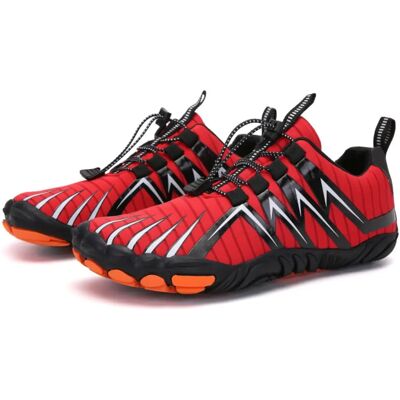 INF Multifunktionale Strandschuhe – Fünf-Finger-Wasserschuhe mit rutschfester Sohle und atmungsaktivem Gummi+Space-Schicht 40 INF Multifunktionale Strandschuhe – Fünf-Finger-Wasserschuhe mit rutschfester Sohle und atmungsaktivem Gummi+Space-Schicht 40