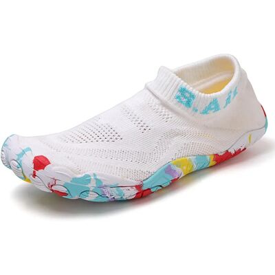 INF Schnelltrocknende Badeschuhe - Hohles Strickoberteil, rutschfeste Gummidrainage-Laufsohle und EVA-Dämpfung für Strand, Bach 40 INF Schnelltrocknende Badeschuhe - Hohles Strickoberteil, rutschfeste Gummidrainage-Laufsohle und EVA-Dämpfung für Strand, Bach 40
