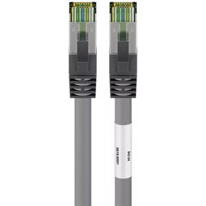 Goobay CAT 8.1 Patchkabel, S/FTP (PiMF), grau Goobay CAT 8.1 Patchkabel, S/FTP (PiMF), grau