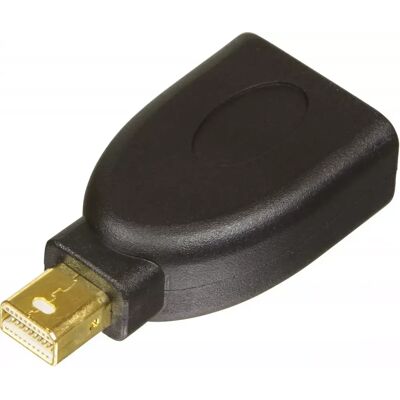 Deltaco MDP-DP Kabeladapter - Schwarz Deltaco MDP-DP Kabeladapter - Schwarz
