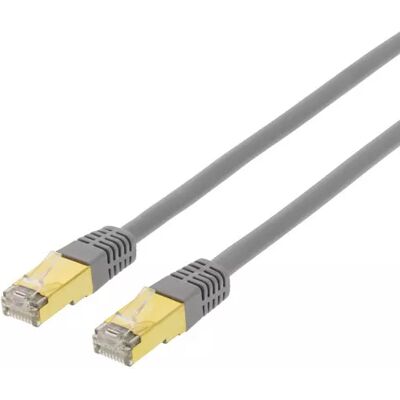 Deltaco Modell 600MHz Grau Cat7 RJ-45 Netzwerkkabel - 3m Deltaco Modell 600MHz Grau Cat7 RJ-45 Netzwerkkabel - 3m