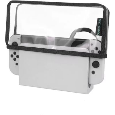 INF Transparente Staubschutzhülle für die Nintendo Switch OLED-Konsole INF Transparente Staubschutzhülle für die Nintendo Switch OLED-Konsole