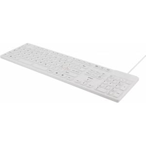 Deltaco TB-505 Wasserdichtes Industrietastatur - Weiß Deltaco TB-505 Wasserdichtes Industrietastatur - Weiß