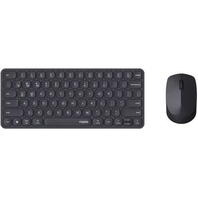 RAPOO 9010M Drahtloses Tastatur- und Maus-Set - Multi-Mode Schwarz RAPOO 9010M Drahtloses Tastatur- und Maus-Set - Multi-Mode Schwarz