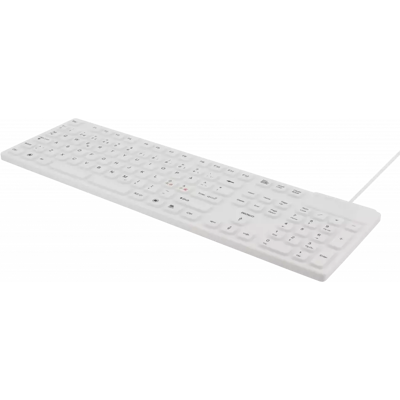Deltaco TB-505 Wasserdichtes Industrietastatur - Weiß Deltaco TB-505 Wasserdichtes Industrietastatur - Weiß