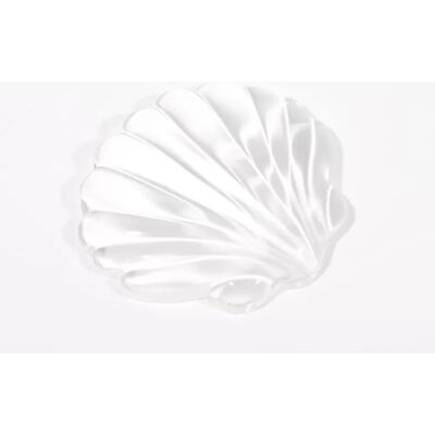 INF Transparente Silikon-Mausunterlage – Ergonomische Handgelenkstütze für Komfort Weiß INF Transparente Silikon-Mausunterlage – Ergonomische Handgelenkstütze für Komfort Weiß