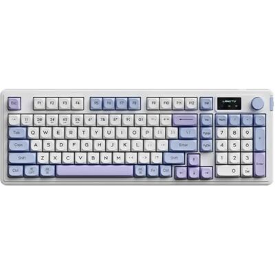 INF Tri-Mode 98-Tasten Bluetooth kabellose Tastatur für Laptops – RGB-Hintergrundbeleuchtung, USB-C wiederaufladbar, Blau INF Tri-Mode 98-Tasten Bluetooth kabellose Tastatur für Laptops – RGB-Hintergrundbeleuchtung, USB-C wiederaufladbar, Blau