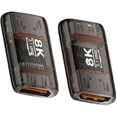 INF 8K HDMI 2.1 Female to Female Kuppler Adapter 3er-Pack - UHD 60Hz Verlängerungsstecker für TV Monitor Projektor Schwarz INF 8K HDMI 2.1 Female to Female Kuppler Adapter 3er-Pack - UHD 60Hz Verlängerungsstecker für TV Monitor Projektor Schwarz