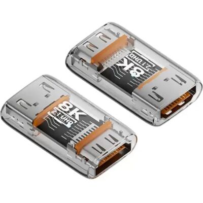 INF 8K HDMI 2.1 Female to Female Kuppler Adapter 3er-Pack - UHD 60Hz Verlängerungsstecker für TV Monitor Projektor Transparent INF 8K HDMI 2.1 Female to Female Kuppler Adapter 3er-Pack - UHD 60Hz Verlängerungsstecker für TV Monitor Projektor Transparent
