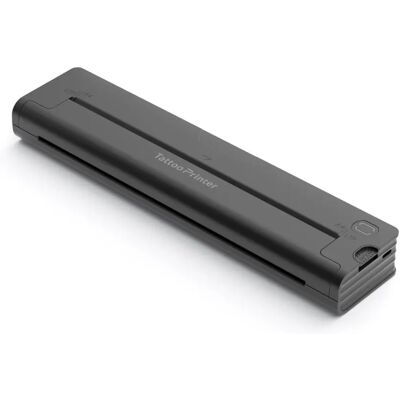 INF A46 Tattoo-Schablonen-Drucker – Bluetooth tragbarer Thermodrucker, Schwarz, kompatibel mit Android, kompatibel mit iOS, INF A46 Tattoo-Schablonen-Drucker – Bluetooth tragbarer Thermodrucker, Schwarz, kompatibel mit Android, kompatibel mit iOS,