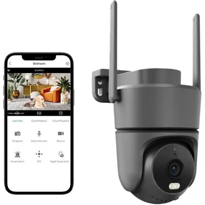 INF ICSEE App-gesteuerte 4MP Smart WiFi PTZ Überwachungskamera mit Cloud-Speicher 128 INF ICSEE App-gesteuerte 4MP Smart WiFi PTZ Überwachungskamera mit Cloud-Speicher 128