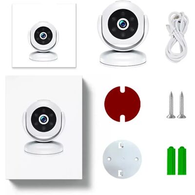 INF Magnetische kabellose 1080P Heim-Sicherheitskamera mit 170° Weitwinkel, 10m Nachtsicht, Bewegungserkennung und 950mAh Akku INF Magnetische kabellose 1080P Heim-Sicherheitskamera mit 170° Weitwinkel, 10m Nachtsicht, Bewegungserkennung und 950mAh Akku