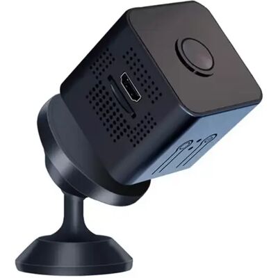INF Schwarze HD WiFi Sicherheitskamera mit Nachtsicht, Bewegungs- und Geräuscherkennung, TF-Karten-Support, kompakter 3.3cm INF Schwarze HD WiFi Sicherheitskamera mit Nachtsicht, Bewegungs- und Geräuscherkennung, TF-Karten-Support, kompakter 3.3cm