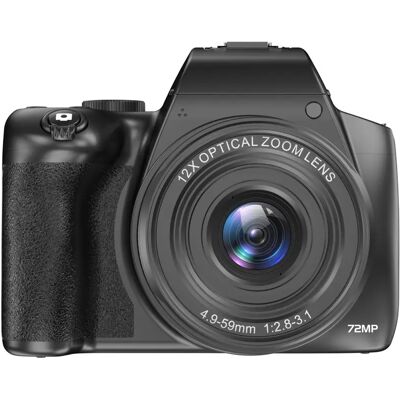 INF 12x optischer Zoom spiegellose Kamera mit 72MP-Sensor, 3.0 inch klappbares IPS-Display und WiFi INF 12x optischer Zoom spiegellose Kamera mit 72MP-Sensor, 3.0 inch klappbares IPS-Display und WiFi