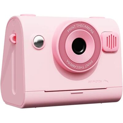 INF Sofortbildkamera mit 48MP-Sensor, 2.4-inch IPS-Display, integrierter Fotodrucker, 32G Karte, USB-C aufladbar Rosa INF Sofortbildkamera mit 48MP-Sensor, 2.4-inch IPS-Display, integrierter Fotodrucker, 32G Karte, USB-C aufladbar Rosa