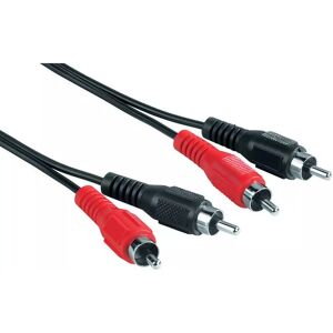Hama Audiokabel 2 Cinch-Stecker - 2 Cinch-Stecker, 1,5 m Hama Audiokabel 2 Cinch-Stecker - 2 Cinch-Stecker, 1,5 m