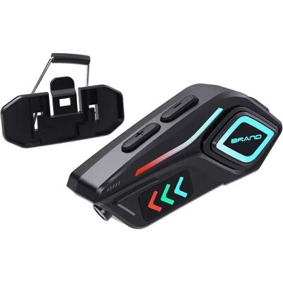 INF Helm Bluetooth Headset mit weichem Mikrofon – Lange Akkulaufzeit, Geräuschunterdrückung, kompatibel mit allen Helmen INF Helm Bluetooth Headset mit weichem Mikrofon – Lange Akkulaufzeit, Geräuschunterdrückung, kompatibel mit allen Helmen