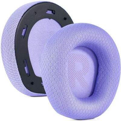 INF 2 Stk. Lila Netz-Ohrpolster kompatibel mit JBL Quantum 100 - Ersatz-Ohrpolster INF 2 Stk. Lila Netz-Ohrpolster kompatibel mit JBL Quantum 100 - Ersatz-Ohrpolster