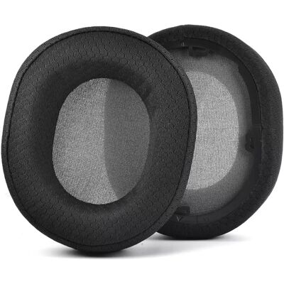 INF 2 Stk. Schwarze Mesh-Ohrpolster Ersatz kompatibel mit Corsair HS55, HS55 PRO, HS65 Gaming Headsets INF 2 Stk. Schwarze Mesh-Ohrpolster Ersatz kompatibel mit Corsair HS55, HS55 PRO, HS65 Gaming Headsets