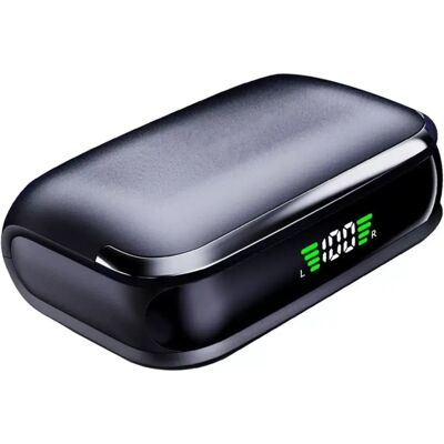 INF Kabellose Ohrhaken-Sportkopfhörer – Ergonomischer sicherer Sitz, Schnellladung und 480mAh Akkulaufzeit Schwarz INF Kabellose Ohrhaken-Sportkopfhörer – Ergonomischer sicherer Sitz, Schnellladung und 480mAh Akkulaufzeit Schwarz
