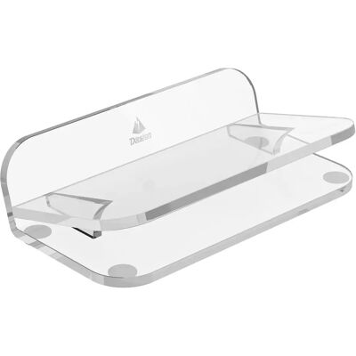 INF Universeller quadratischer Lautsprecher mit geneigter Basis - Acryl-Tischständer für JBL Charge 6/Bose SoundLink Mini Transparent INF Universeller quadratischer Lautsprecher mit geneigter Basis - Acryl-Tischständer für JBL Charge 6/Bose SoundLink Mini Transparent